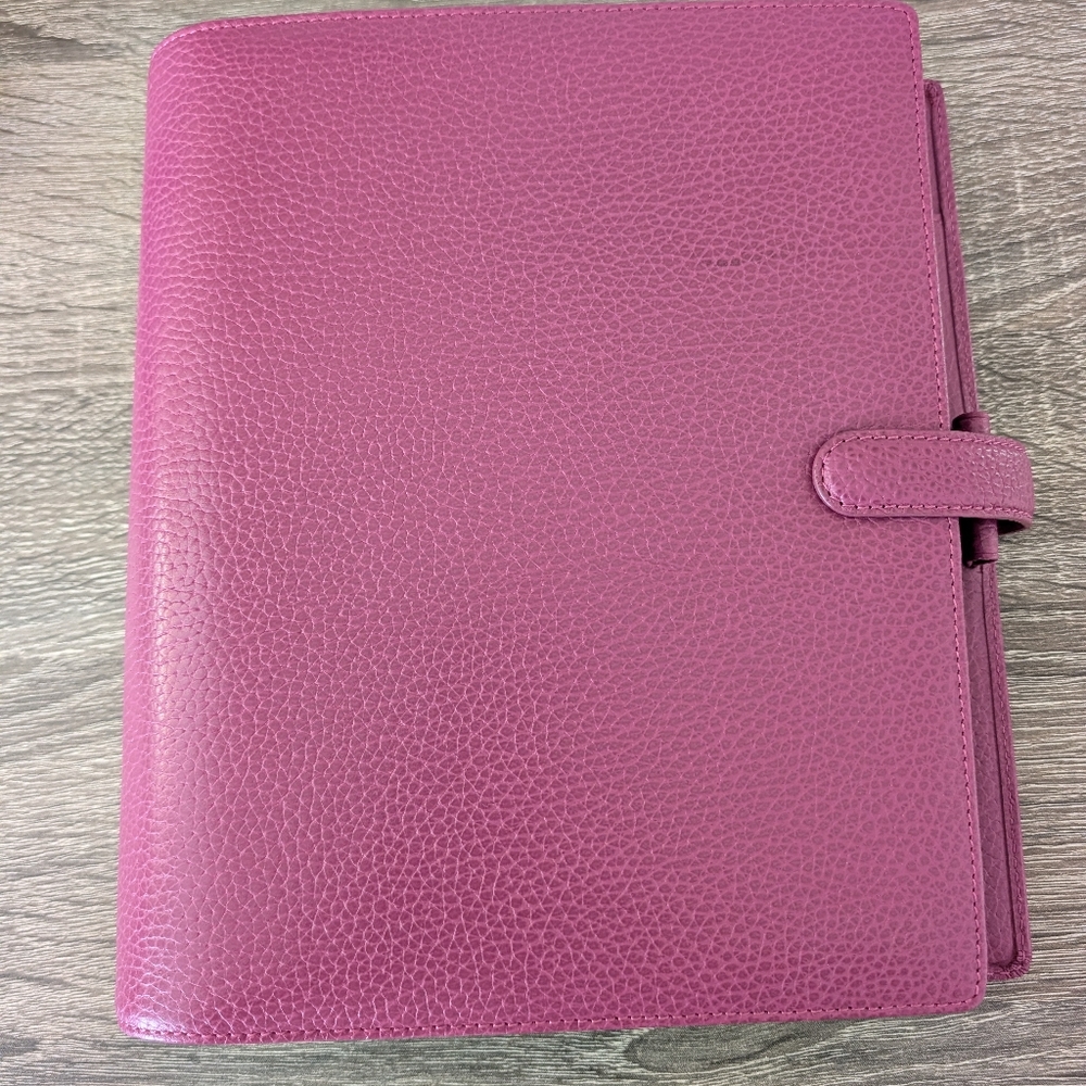 Filofax Finsbury A5 Raspberry